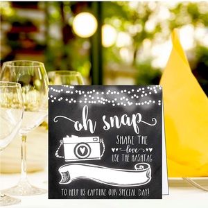 Wedding Hashtag Signs